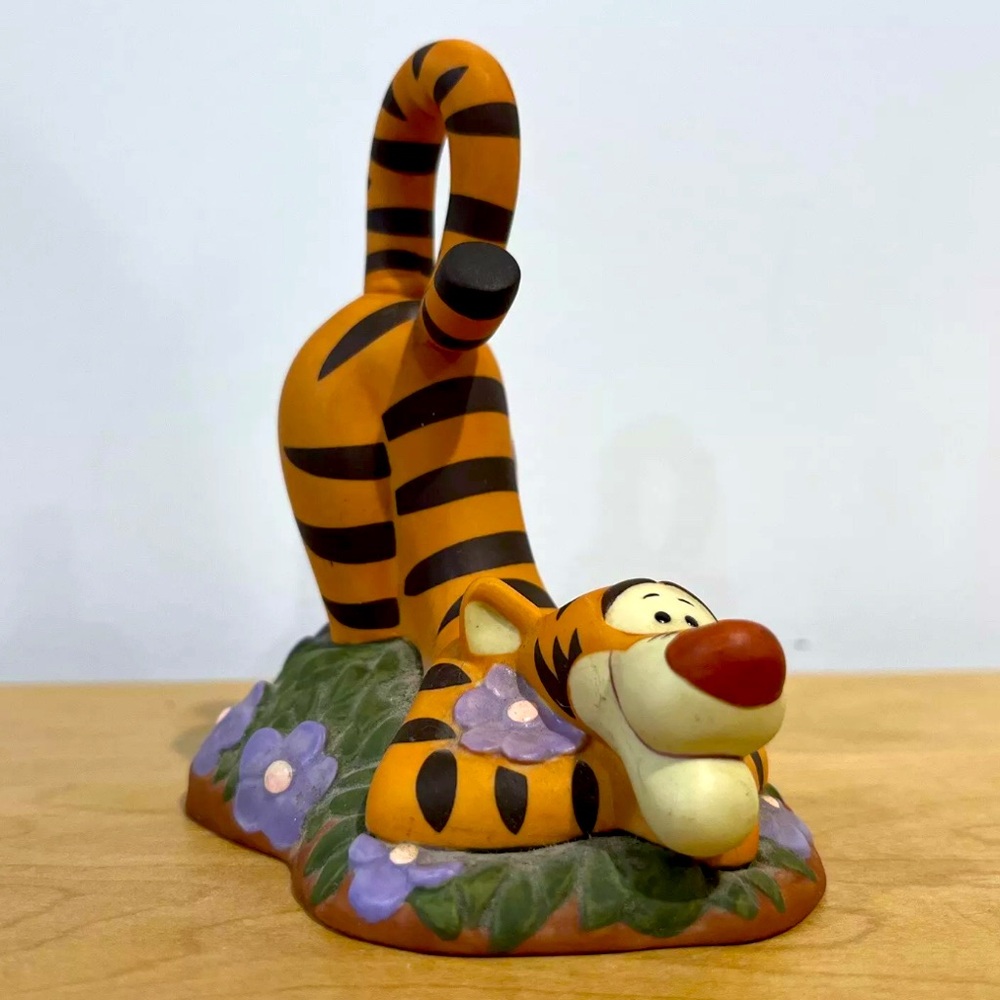 Tigger from Winnie the Pooh, ceramic collectible. "Thanks a Big Bouncy Bunch.”